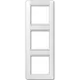 Placa de cubierta para interruptor JUNG AS 583 NA WW Blanco, duroplástico, 80,5×222,5 mm