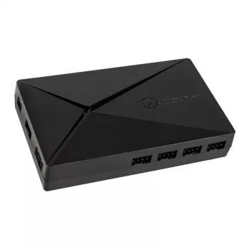 SilverStone SST-LSB02-E - hub LED ARGB, controlador - negro