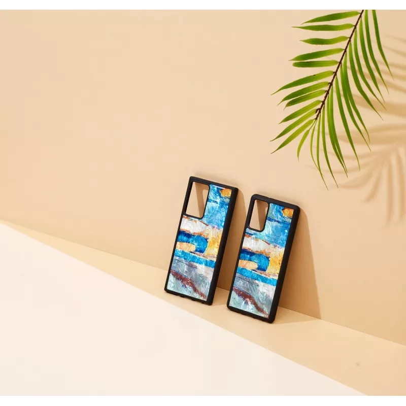 Funda protectora iKins para Samsung Galaxy Note 20 Ultra — azul cielo