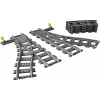 Set de construcción LEGO City 60238 – desvío de vías y accesorios para sets de juego