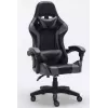 Silla de oficina/informática Topeshop FOTEL REMUS gris, asiento acolchado, respaldo acolchado