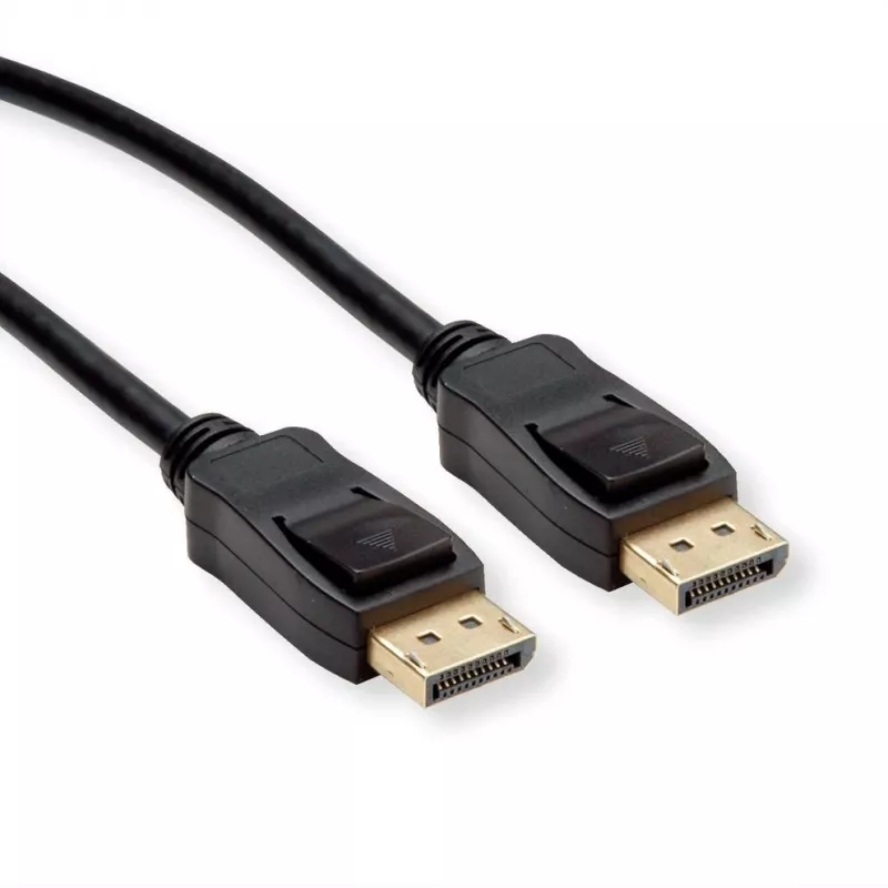 Cable de conexión DisplayPort Value conector macho DisplayPort, conector macho DisplayPort 1,50 m negro 11.99.5798 apantallado