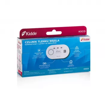 Detector de monóxido de carbono Kidde K5CO blanco