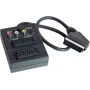 ShiverPeaks S/CONN 94037 adaptador conmutador SCART, conector SCART macho a 2x toma SCART, S-VHS y 3x RCA, 0,2 m