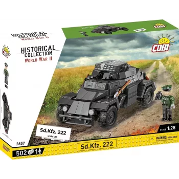 Cobi Blocks Sd.Kfz 222 maqueta COBI-2657 — 502 piezas