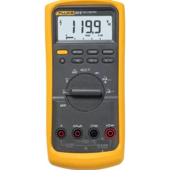 Fluke Corporation 83V - 98 mm - 52 mm - 201 mm - 624 g - batería - alcalina (3947847)