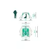 Jack Wolfskin 3008001_4311_OS verde