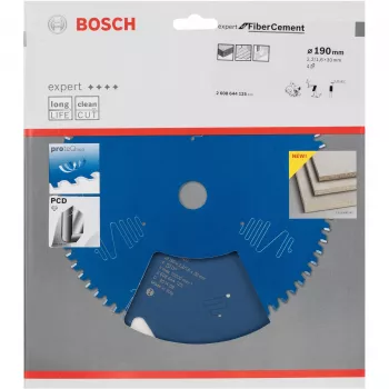 Disco de sierra circular Expert para fibrocemento 190 mm 4T orificio 20 mm para sierras circulares manuales
