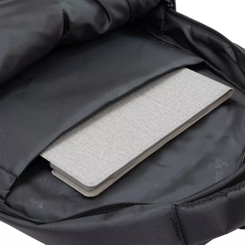 Mochila SBOX Valencia 18 negra – 18 litros de volumen, negra