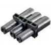 Bachmann - Adaptador para conexión eléctrica - ST18 (M) a GST18 (H) - negro (375.515)
