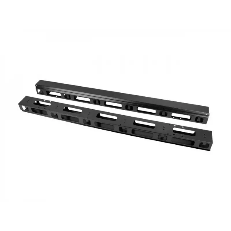 Organizador vertical de cables LANBERG AK-1212-B 22U Negro, set de 2 uds.