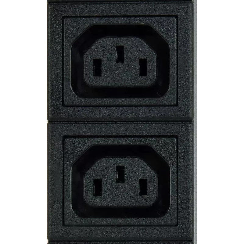 Unidad de distribución de corriente GEMBIRD EG-PDU-10C132C19 — 10x tomas C13, rack 1HE, entrada C19 16A, cable de 2 m, 3500 W