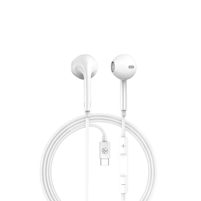 Auriculares in-ear Tellur Basic Urbs Type-C blanco