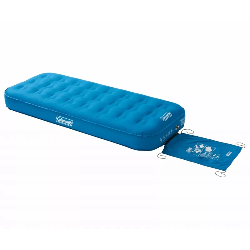 COLEMAN colchón de aire Extra Durable individual - azul 2,2 kg largo 198 cm ancho 82 cm alto 22,5 cm (2000031637)