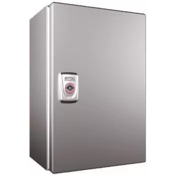 Caja eléctrica Rittal KX 1587.000 — armario de acero IP66, 200×155×300 mm