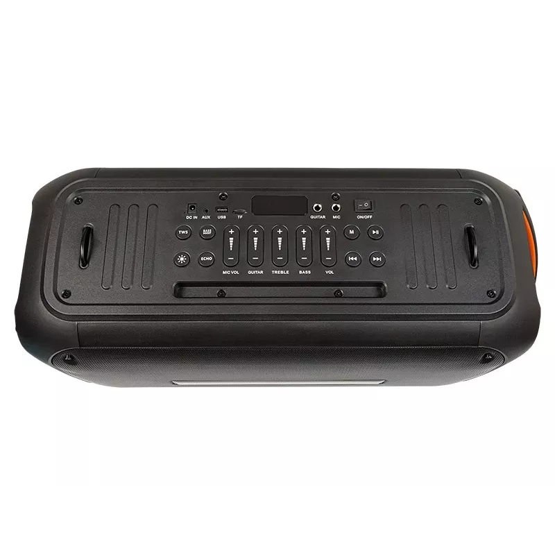 BLOW DJBOX 30-392# altavoz Bluetooth 250 W con mando a distancia y micrófono, USB, microSD, AUX, TWS, batería integrada, negro