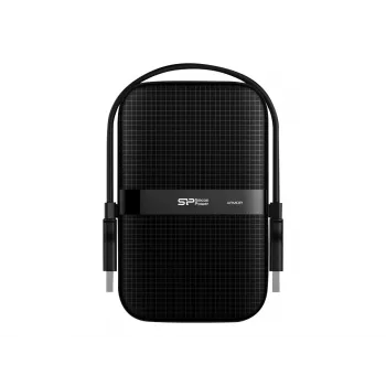 Silicon Power Armor A60 HDD externo, 2 TB, 2,5 pulgadas, USB 3.2 Gen 1, negro
