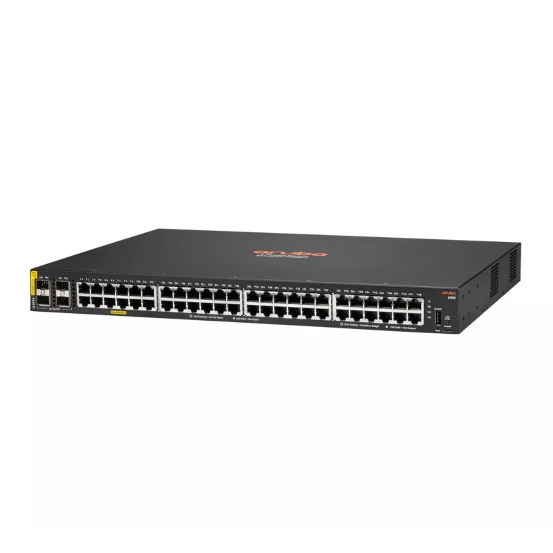 Switch gestionado HPE Aruba Networking Aruba 6100 48G PoE 4SFP+ 370W