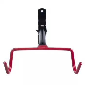 Soporte de bicicleta de pared MACLEAN MC-430, soporte horizontal, soporta hasta 30 kg, negro