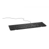 Teclado con cable de tamaño completo Dell KB216 — QWERTY distribución nórdica, negro, USB