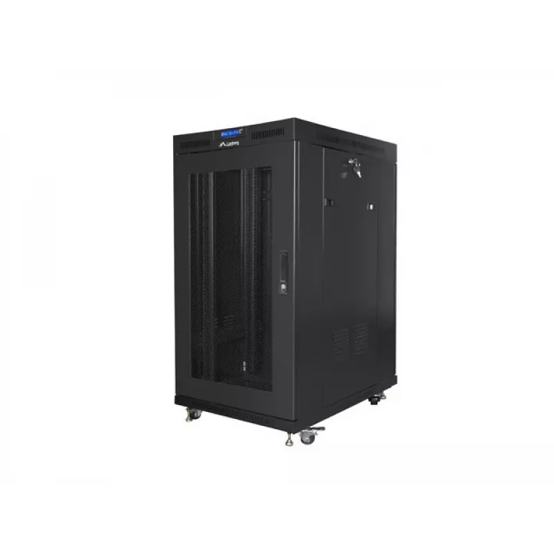 Rack independiente Lanberg FF01-8022-23BL 22U 1200kg Negro