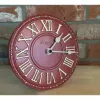 Reloj NeXtime 5187ro London Tisch, Ø16 cm, pared, rojo/blanco