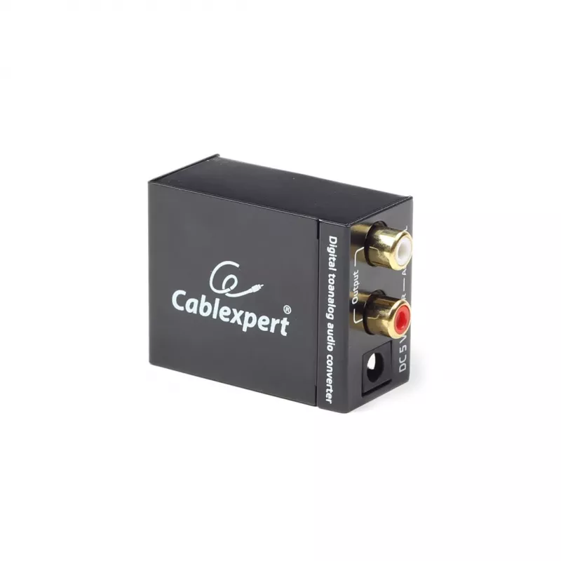 Convertidor de audio Gembird DSC-OPT-RCA-001 negro