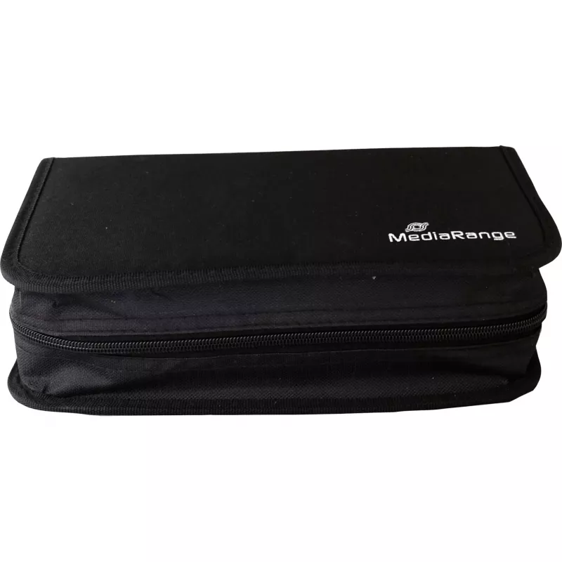 Funda de almacenamiento MediaRange BOX55 para 96 discos negra