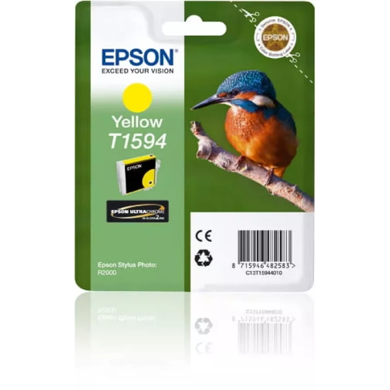 Cartucho EPSON T1594 1 x 17 ml Ultrachrome Hi-Gloss2 Amarillo