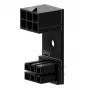 Adaptador PCIe de 6 pines 180° D+U, Singularity SC-A-PCIE6-DU, adaptador de alimentación PCIe de 6 pines en ángulo recto