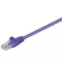 Cable de red Goobay 1,5 m CAT6-150 Violeta