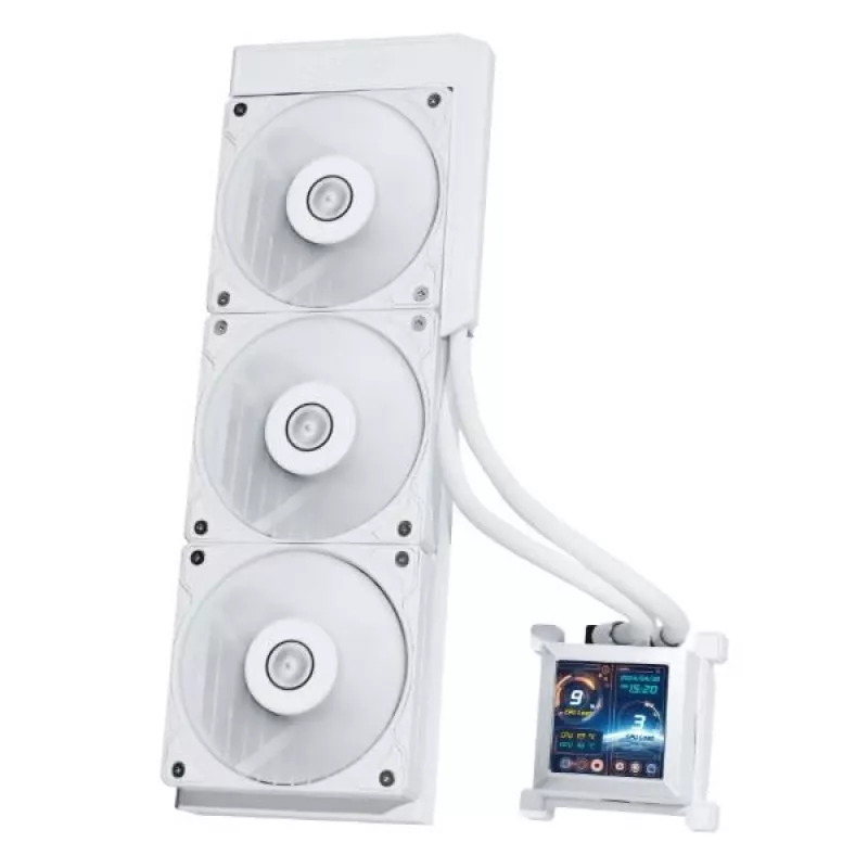 Refrigeración líquida todo en uno Lian Li HSLCD36SW 12 cm Blanco 200–2500 rpm