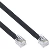 Cable modular InLine RJ12 macho / macho 6P6C 20m