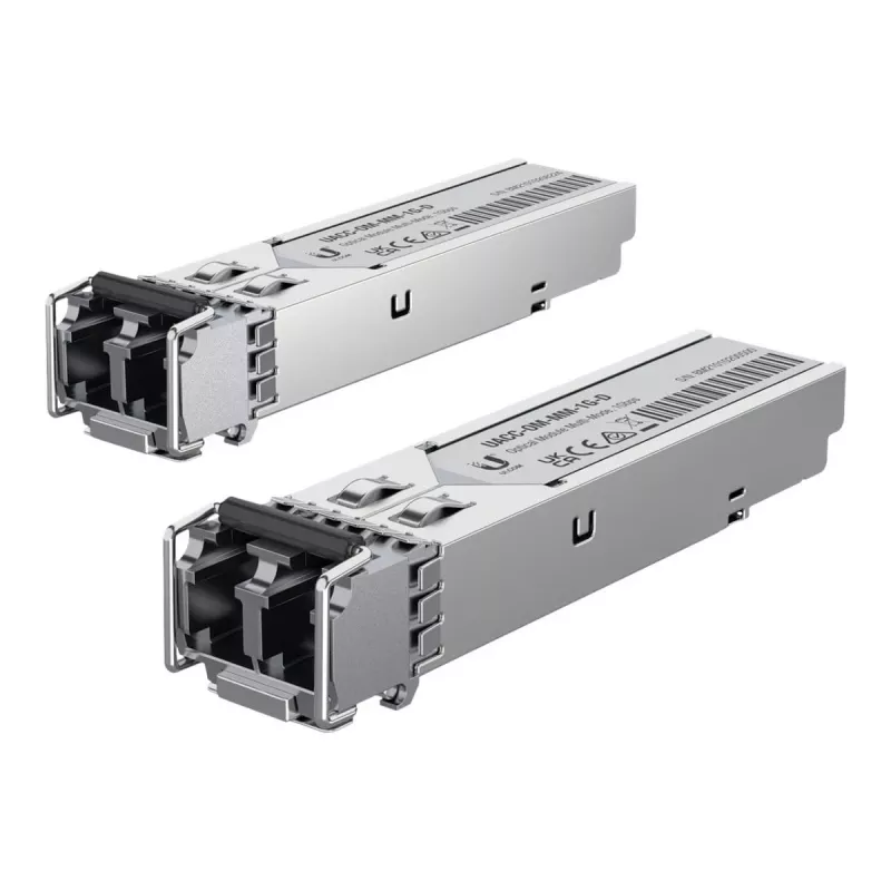 Módulo transceptor de red Ubiquiti UACC-OM-MM-1G-D-20 fibra óptica 1250 Mbit/s