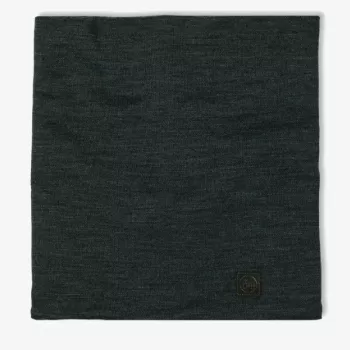 Buff Merino Heavyweight Solid Forest braga de cuello – braga de cuello de lana merino sin costuras, unisex, verde oscuro