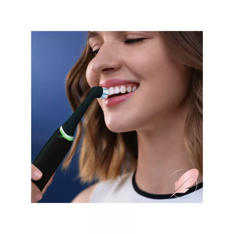 Cabezales de cepillo Oral-B iO Gentle Care — pack de 4, recambios de cepillo negros