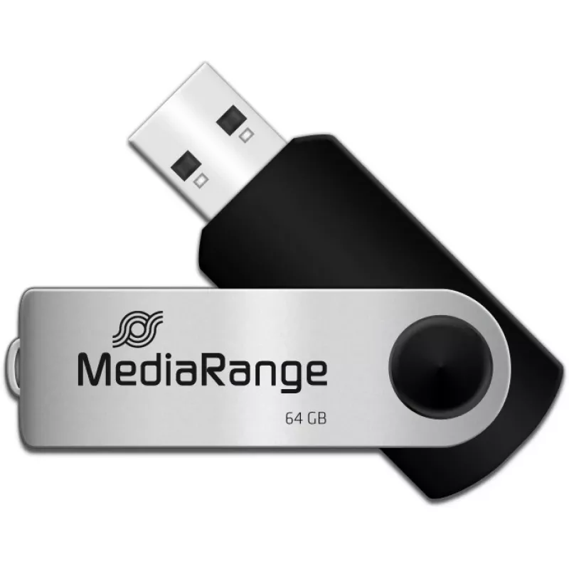 Memoria USB MediaRange 64 GB USB Type-A Micro-USB MR912