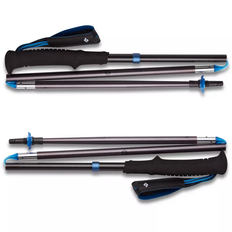 Bastones de trekking Distance Z, fitness gris, 1 par, 110 cm