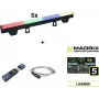 EUROLITE set 5x LED PT-100/32 Pixel DMX Tube con software Madrix