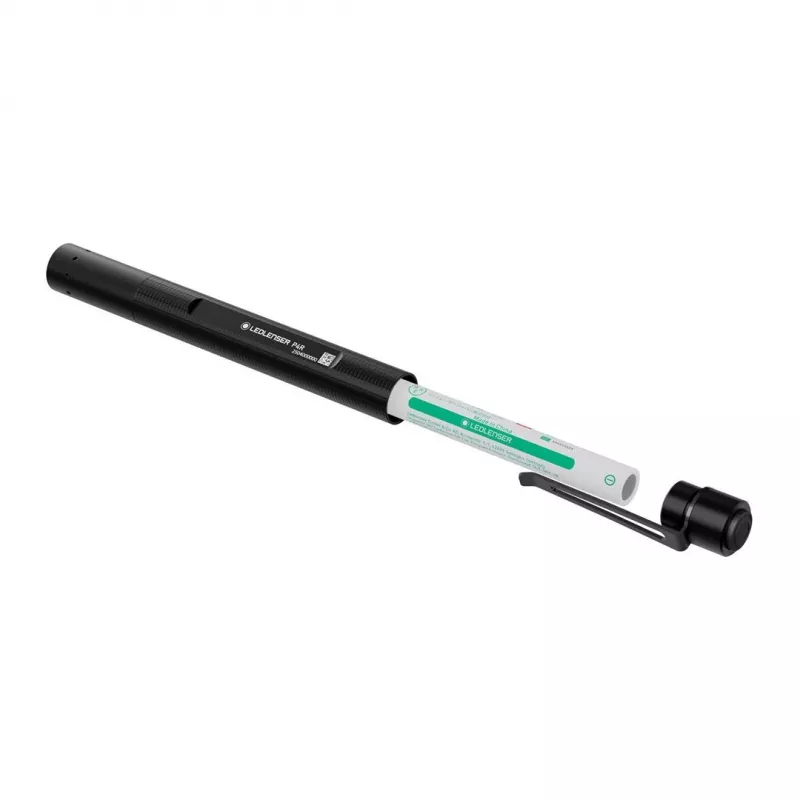 Linterna Ledlenser P2R Negra – linterna de bolsillo compacta recargable