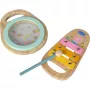 Peppa Pig set de música de madera, juguete musical de 2 piezas