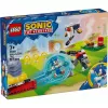 Juguete de construcción LEGO Sonic the Hedgehog 77001 Campfire Showdown Set de juego, 177 piezas, 1 minifigura, Edad 7+