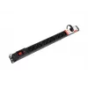 RACK POWER STRIP 19 ARMAC MULTI M12/10A 3M 12X 230V PL MONTAJE VERTICAL negro