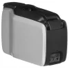 Impresora de tarjetas de plástico Zebra ZC300 – Sublimación de color/Termotransferencia, 300x300 DPI, LCD, alimentación de 100 hojas, Ethernet, Plata/Negro