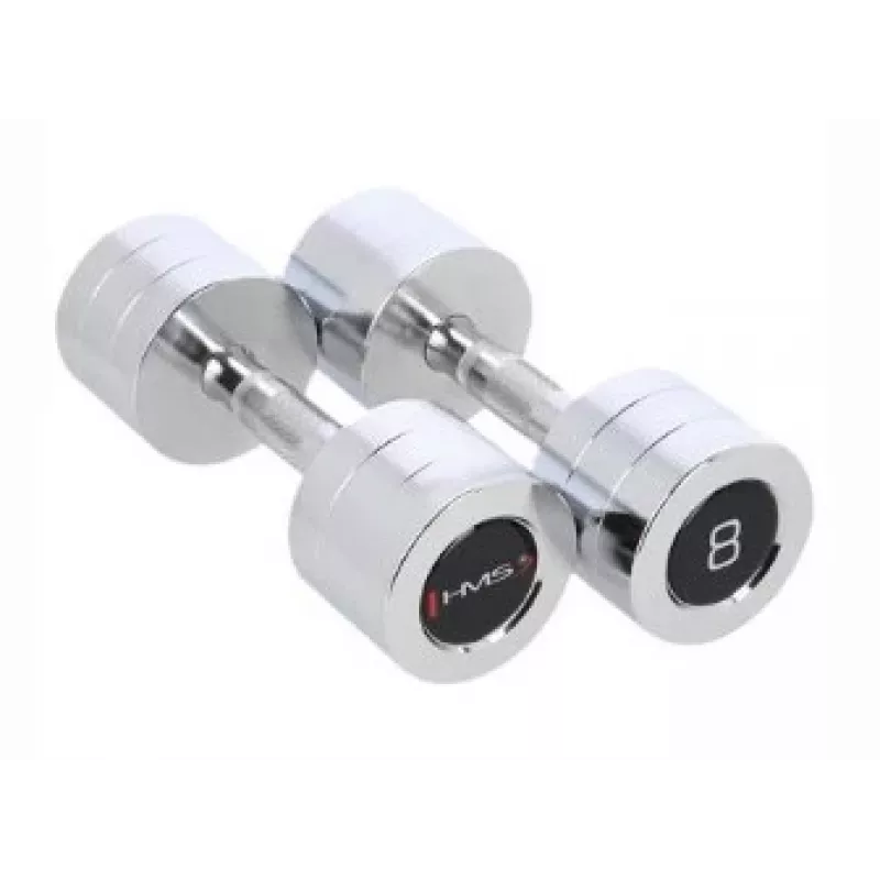 Mancuerna de peso fijo HMS Fitness CHD08 8 kg 2 uds.