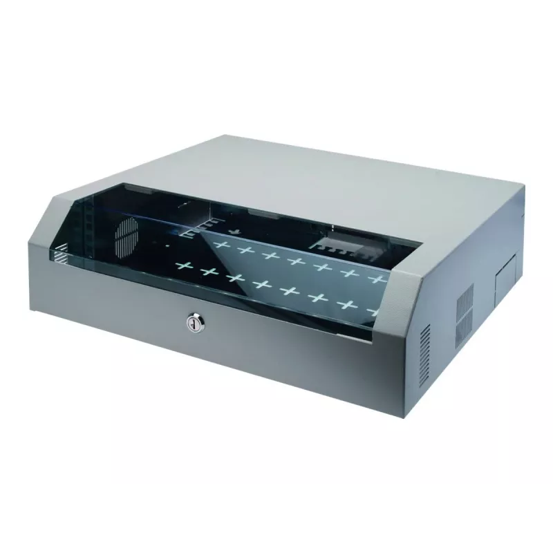 Rack de montaje en pared Digitus DN-19 04U-PB-B