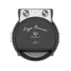 Horno eléctrico para pizza SIMFER MKE0-P — 1100 W, 80–300 °C, temporizador de 30 minutos, piedra para pizza extraíble de 33 cm, negro