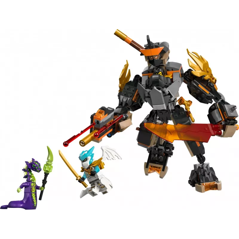 LEGO NINJAGO 71854 Mech de misión de Cole y dragón Zane
