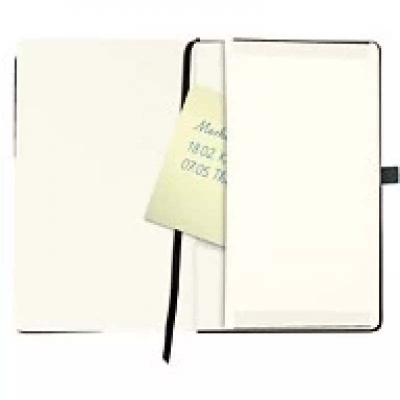 Bloc de notas Herlitz 11369790 A5 96 hojas negro