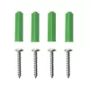 Canaleta para cables de aluminio MACLEAN MC-814 S, plateada – canal para cables de superficie